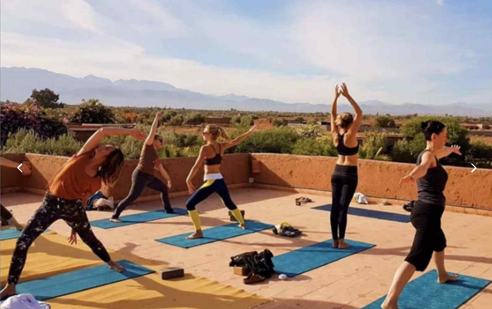 voyage yoga marrakech